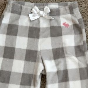 Girls fleece pajama pant